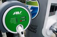 Oregon first to unveil electric charging station along major interstate